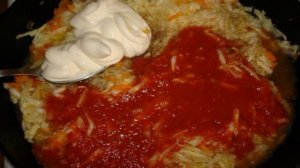 Кабачки с фаршем и рисом