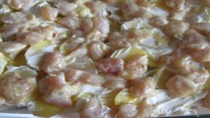 Картофельная запеканка с грудкой