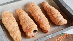 Куриные трубочки с начинкой