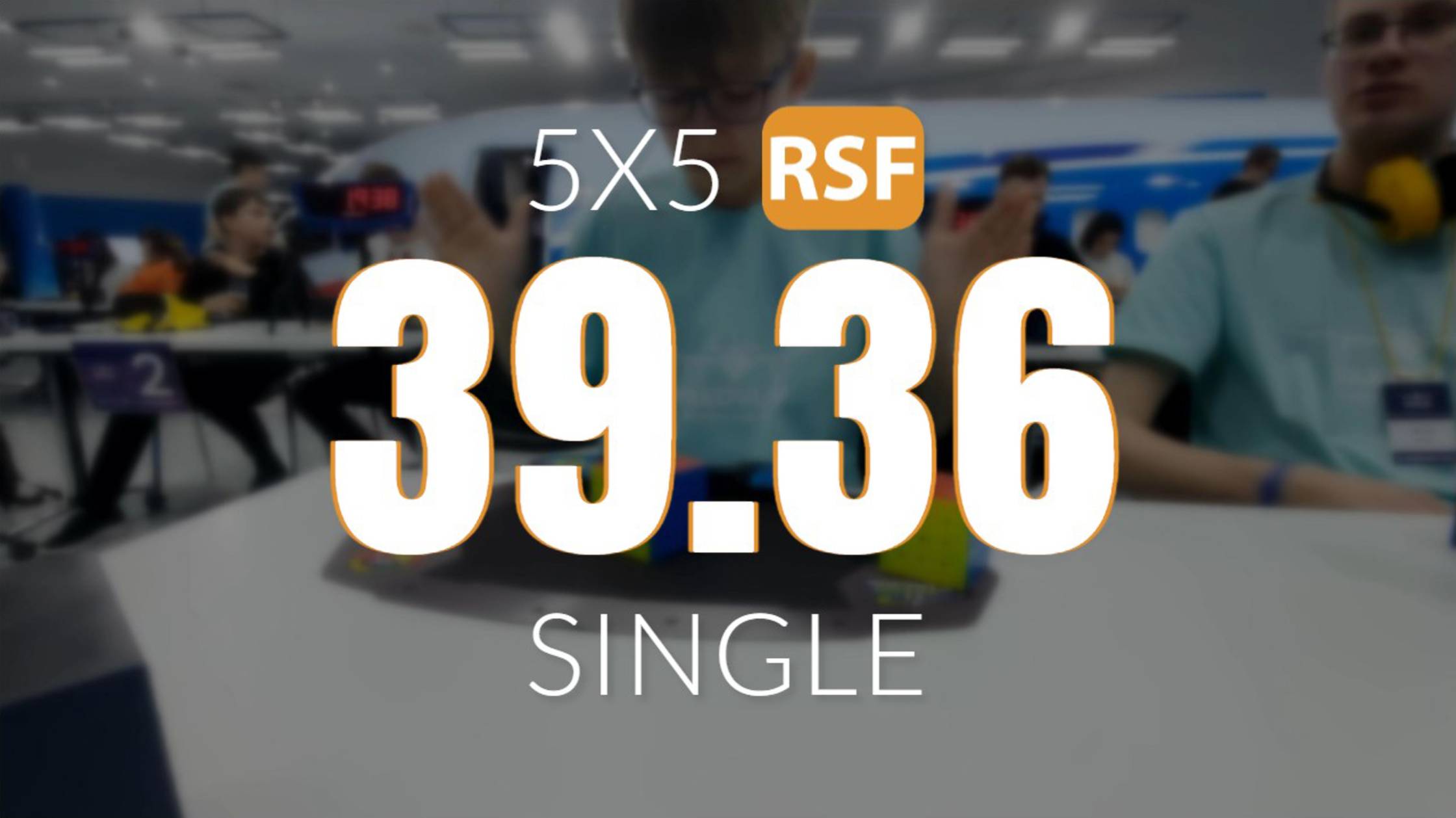 [39.36] 5x5 Single // [RSF] Yakovlev Moscow Cup 2023