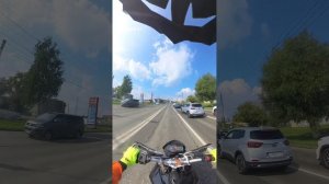 ktm690SMCR vs golfr/izhevsk/streetracing