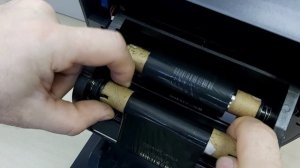 Термотрансферный принтер FORT FT-TTP42B - подготовка к работе