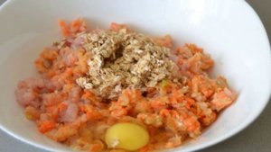 Котлеты из индейки с морковью