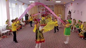 Праздник осени в детском саду.