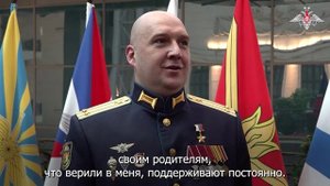 Командир парашютно-десантного батальона Игорь Лазарев