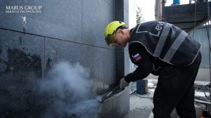 ЖК "Shagal" — тесты по очистке камня. Криобластер, парогенератор, ручной труд