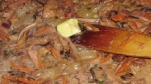 Морской коктейль со спагетти