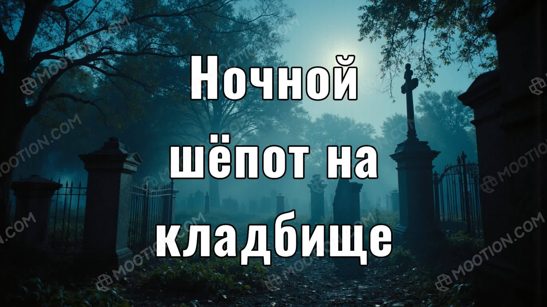 Шёпоты из кладбища – страшная история на ночь