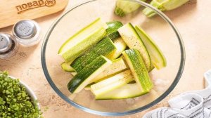 Кабачки в аэрогриле