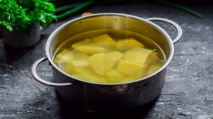 Картофельное пюре с творогом