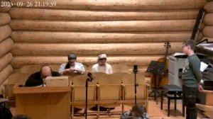 Вечернее воскресное богослужение