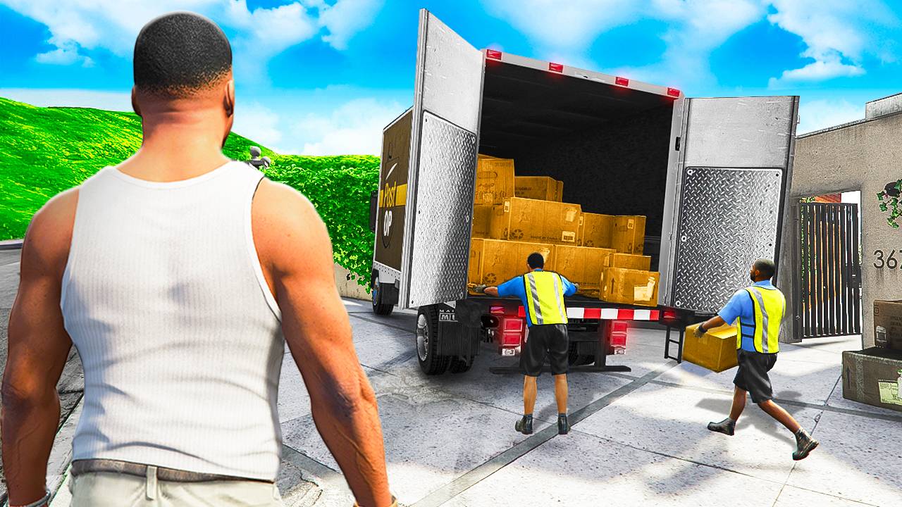 ФРАНКЛИН ПЕРЕЕЗЖАЕТ В НОВЫЙ ДОМ В ГТА 5!