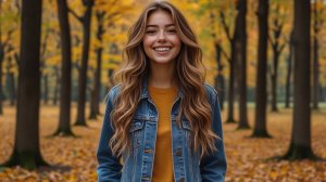 Through the autumn park