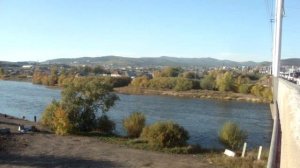 РЕКА УДА. ВИД С НОВОГО МОСТА