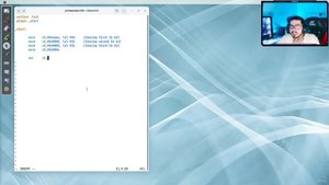 8.4 -Using asr instruction to shift right in arm assembly programming