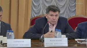 В. Максимов о планируемом проекте КООСЦ и его роли в развитии социальной инфраструктуры