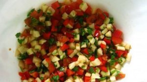 Кабачки с семгой