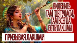 Видение - там где Туласи, там всегда есть Лакшми