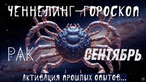 Рак, сентябрь, Ченнелинг-гороскоп.
