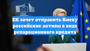 ЕК хочет отправить Киеву российские активы в виде репарационного кредита