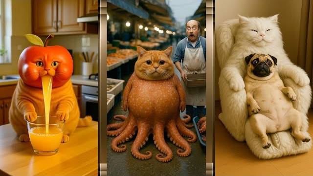 ПОДБОРКА МИЛЫХ ИСТОРИЙ С КОТИКОМ! МИЛЫЕ ЖИВОТНЫЕ И РЫЖИК смотреть онлайн