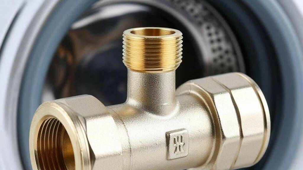 Меняем кран на стиральную машину.