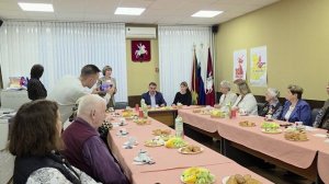 В управе прошло чаепитие в преддверии Дня города