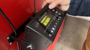 Модульная пеллетная котельная, первый запуск