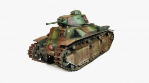 Играю в Tanks Blitz - Бой на французском ТТ 3 уровня D2