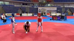 Мульти Европейские Игры 2025г Сербия. Россия- Турция, Матвей в синем жилете 2 раунд