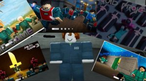 поиграл в три игры на тему игра в кальмара!