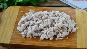 Куриный салат на Новый год