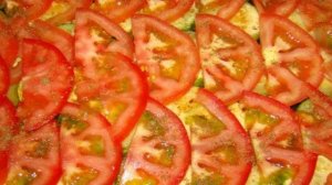 Кабачки с помидорами в духовке