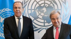 Лавров и Антониу Гутерреш обсудили сотрудничество России и ООН