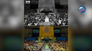 Украинский телеканал использовал ИИ для создания зрителей на ТВ во время выступления Зеленского