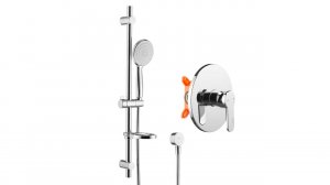 Распаковка душевого комплекта со встраиваемым смесителем Swedbe Platta 5528