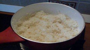 Морская капуста с рисом