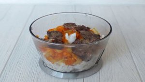 Куриный паштет в виде Крысы на Новый год