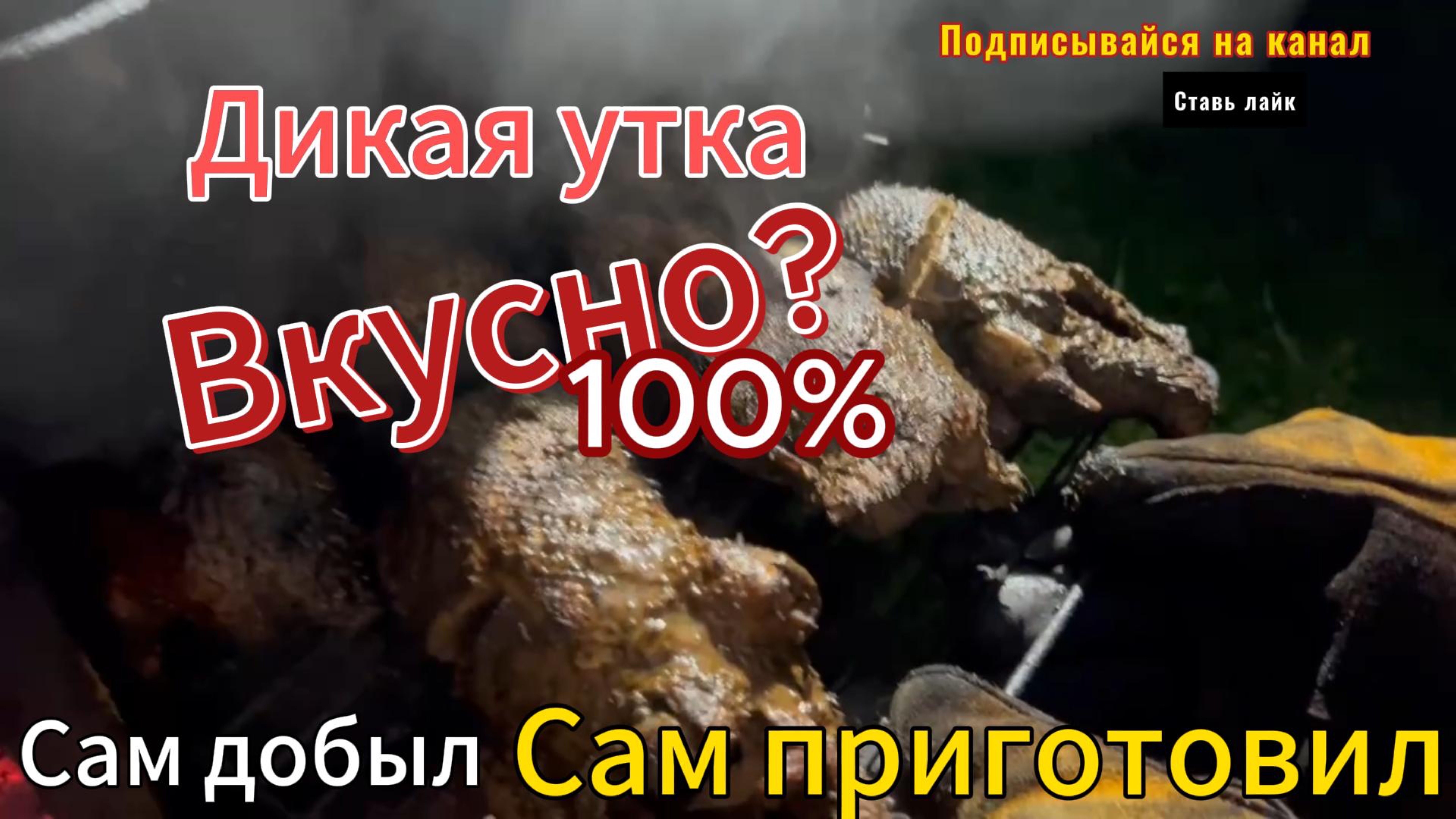 🔥Готовим дикую утку🔥До сих пор считаешь что утка не может быть вкусной?Покажу что может!❗️