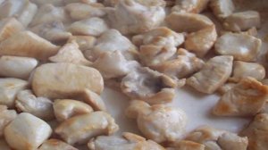 Кабачки с куриным филе