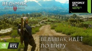 [21_9] Ведьмак 3 на максимальных настройках графики.