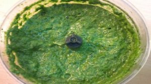 Картофельное пюре со шпинатом