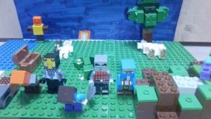 анимация Майнкрафт