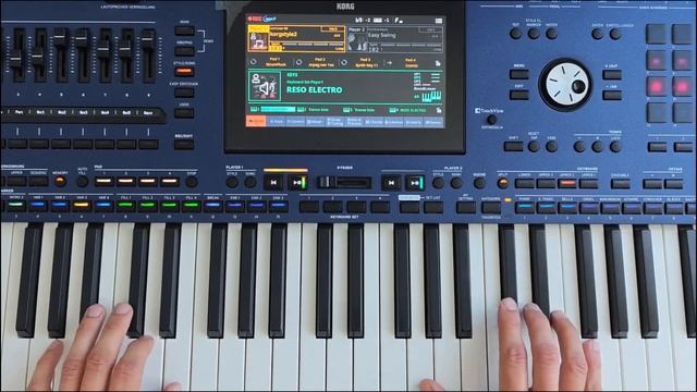 Korg Style - Galactic Breeze ( New Euro Disco Style & Korg Pa5x )