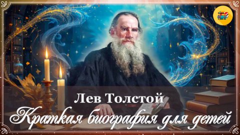 📜 Лев Толстой | Краткая биография для детей