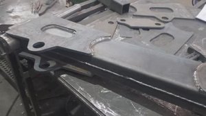 Сварка грейдерного заднего отвала