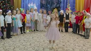 Новогодний праздник в детском саду.
