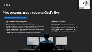 Системные параметры, отслеживаемые сервисом God's Eye