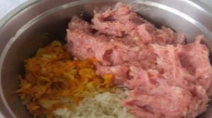 Куриный фарш в мультиварке