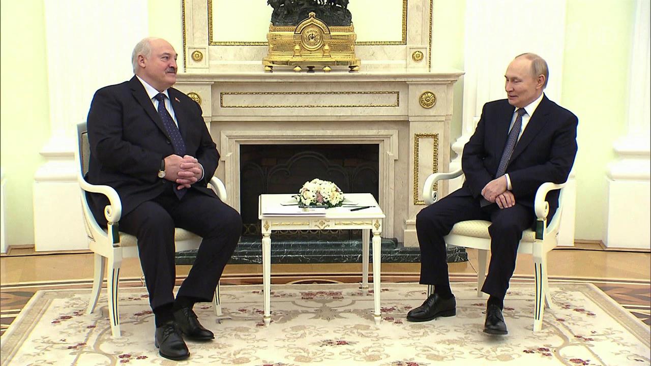 Владимир Путин и Александр Лукашенко обсудили развитие отношений России и Белоруссии